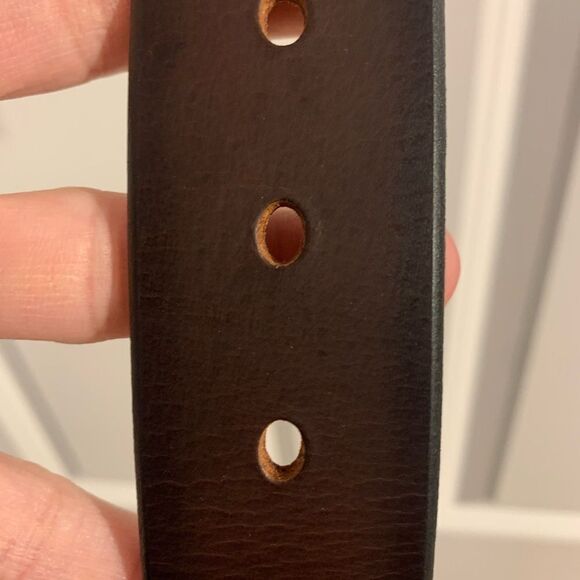 Levi's black brown medium belt leather - Picture 6 of 9